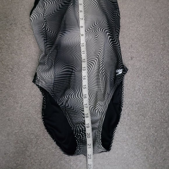 Speedo One Piece Swimsuit SZ 10/36 - Picture 3 of 11